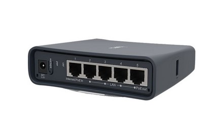 MikroTik RouterBOARD hAP ac lite RB952UI-5AC2ND - Punto de acceso inalámbrico - 100Mb LAN