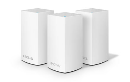 Sistema Velop WiFi Intelligent Mesh de doble banda de Linksys 3-Pack - WHW0103