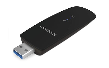 Adaptador USB Wireless-AC AC1200 Linksys WUSB6300