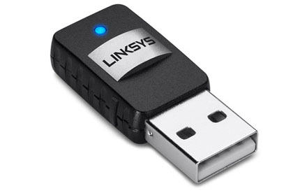 Mini adaptador USB Wireless-AC Linksys AE6000