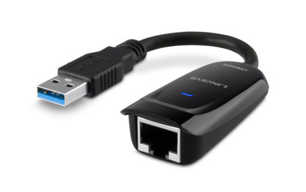 Adaptador Ethernet Gigabit USB 3.0 USB3GIG de Linksys
