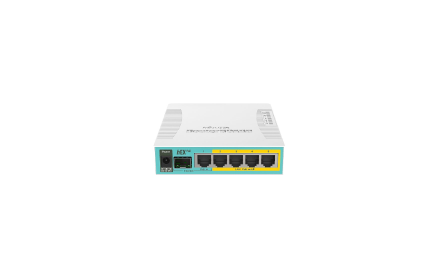 MikroTik RouterBOARD hEX RB960PGS - Router - conmutador de 4 puertos