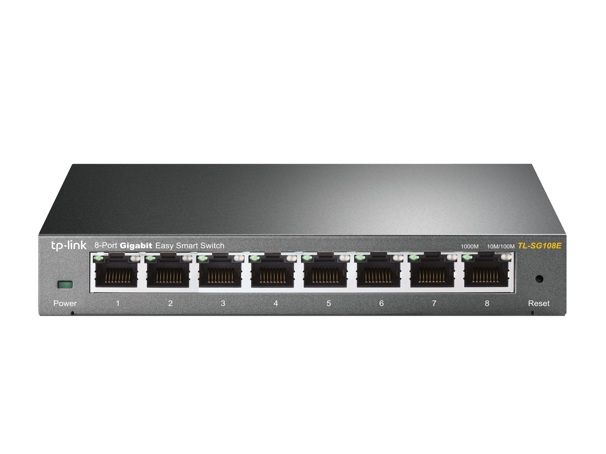 TP-LINK - Switch Easy Smart de 8 puertos Gigabit - TL-SG108E