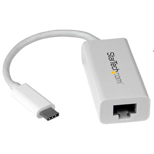  Adaptador de Red Gigabit USB-C - USB 3.1 Gen 1 (5 Gbps) - Blanco - Startech - US1GC30W