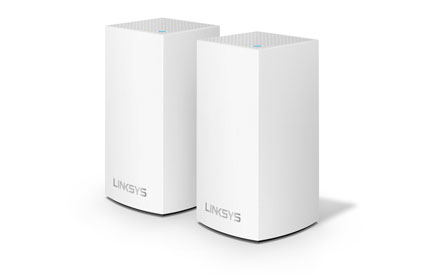 Sistema Velop WiFi Intelligent Mesh de doble banda de Linksys 2-Pack - WHW0102